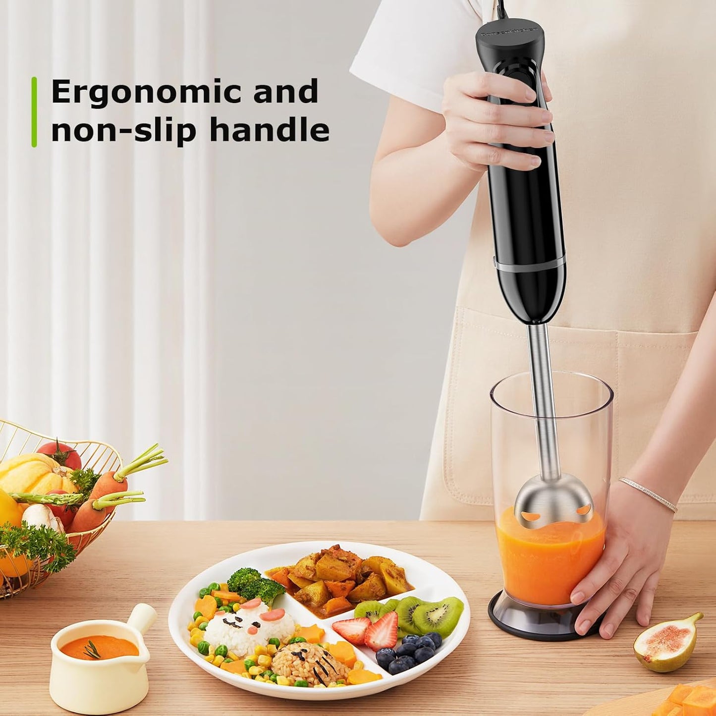 Electric Portable Handheld Blender 