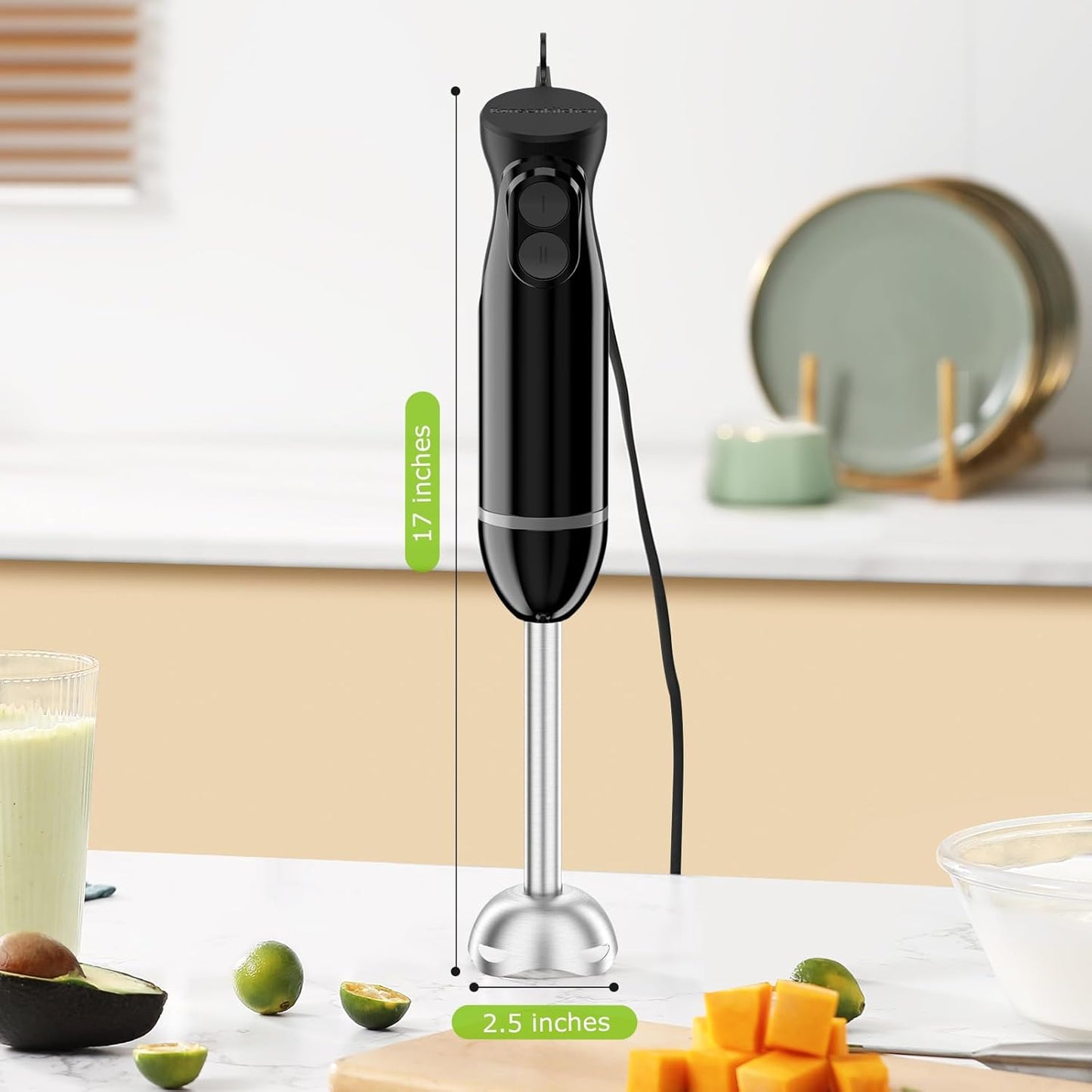 Electric Portable Handheld Blender 